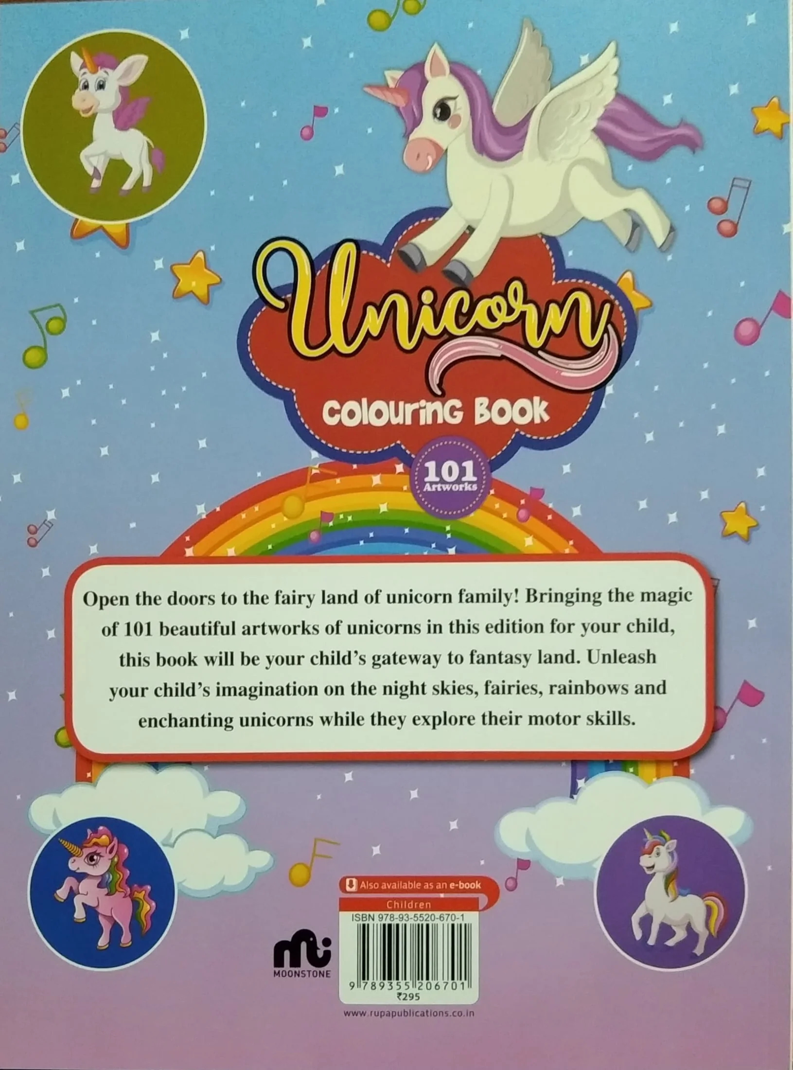 Unicorn Colouring Book - Image 2